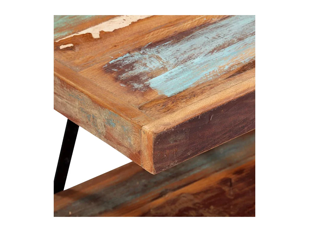 Mueble para TV  | Gabinete de TV |  Mueble de salón de madera maciza reciclada 160x40x50 cm