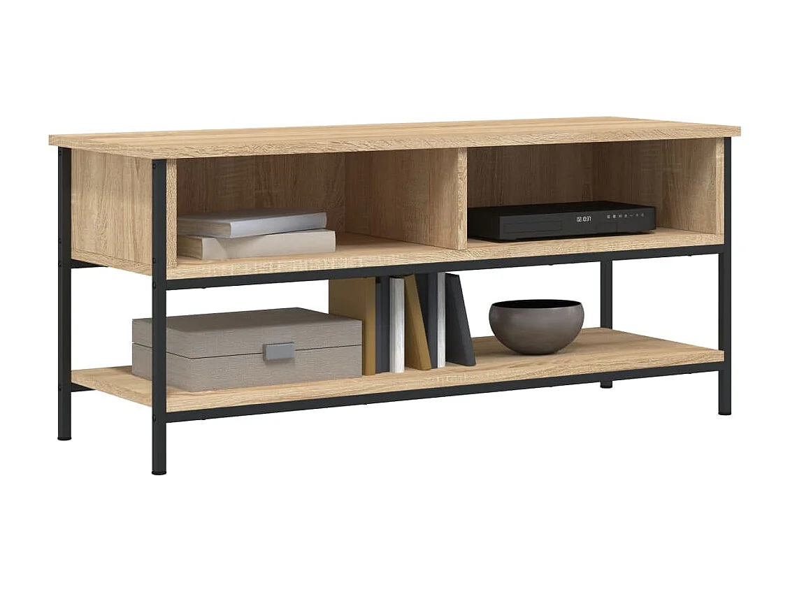 Meuble TV | Banc TV | Armoire TV chêne sonoma 100x35x45 cm bois d'ingénierie