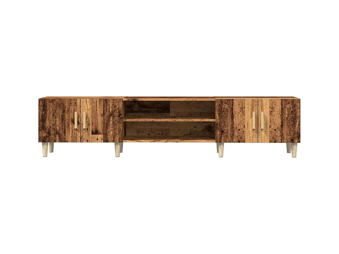 Mueble de TV | Mueble de salón madera ingeniería madera envejecida 180x31,5x40 cm