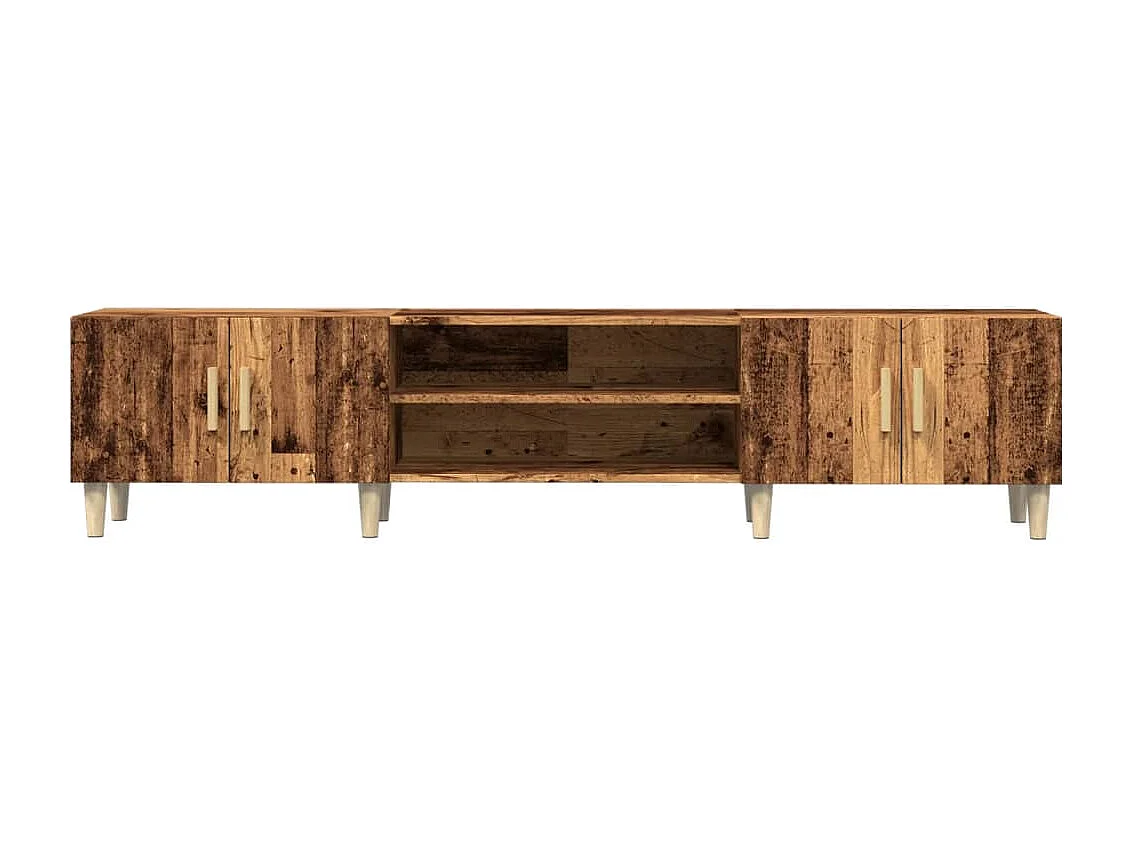 Mueble de TV | Mueble de salón madera ingeniería madera envejecida 180x31,5x40 cm