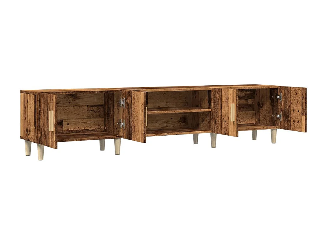 Mueble de TV | Mueble de salón madera ingeniería madera envejecida 180x31,5x40 cm
