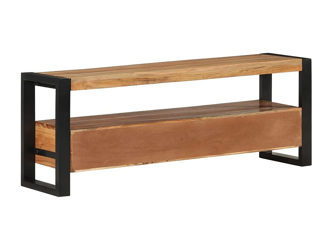 Meuble TV | Banc TV | Armoire TV 120x30x45 cm bois d'acacia massif