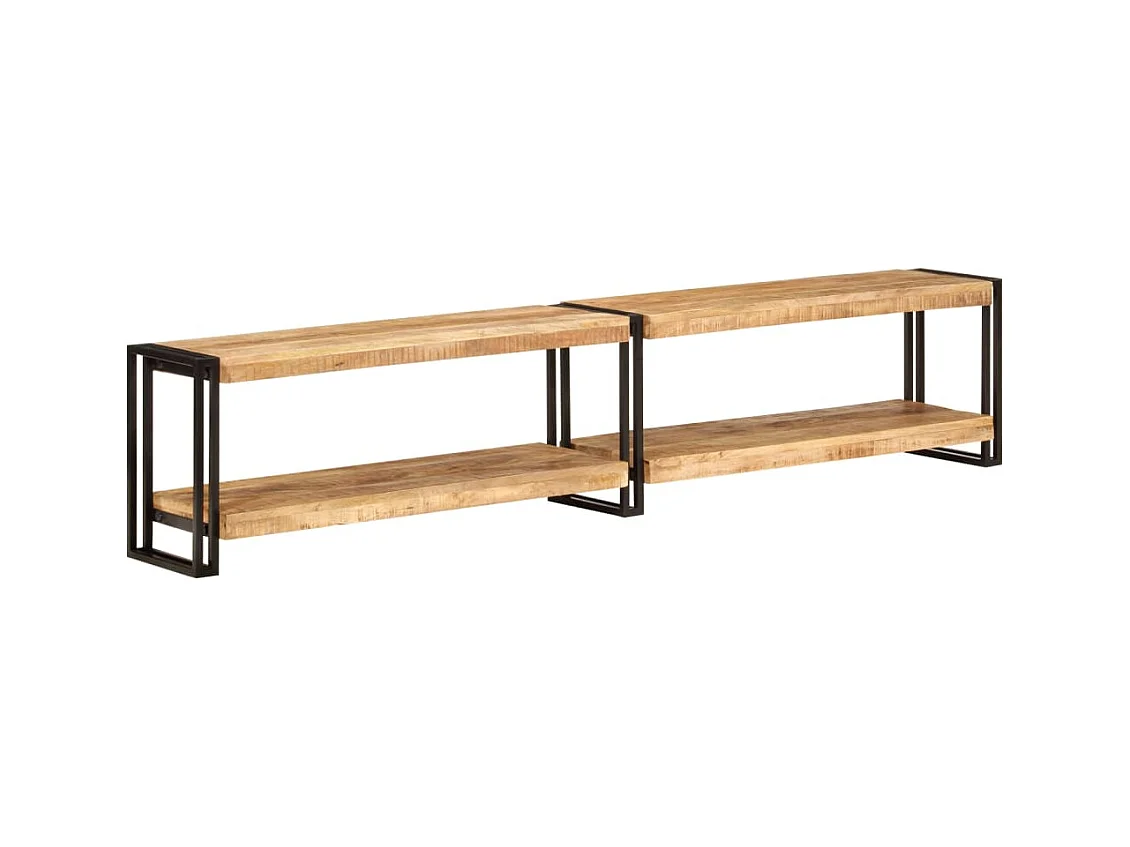 Meuble TV | Banc TV | Armoire TV 200x30x40 cm bois massif de manguier