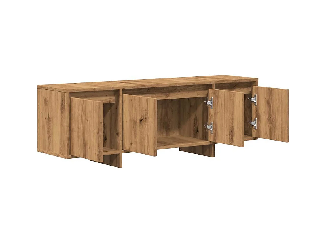 Mueble de TV | Mueble de salón madera de ingeniería roble artisan 120x30x40,5 cm