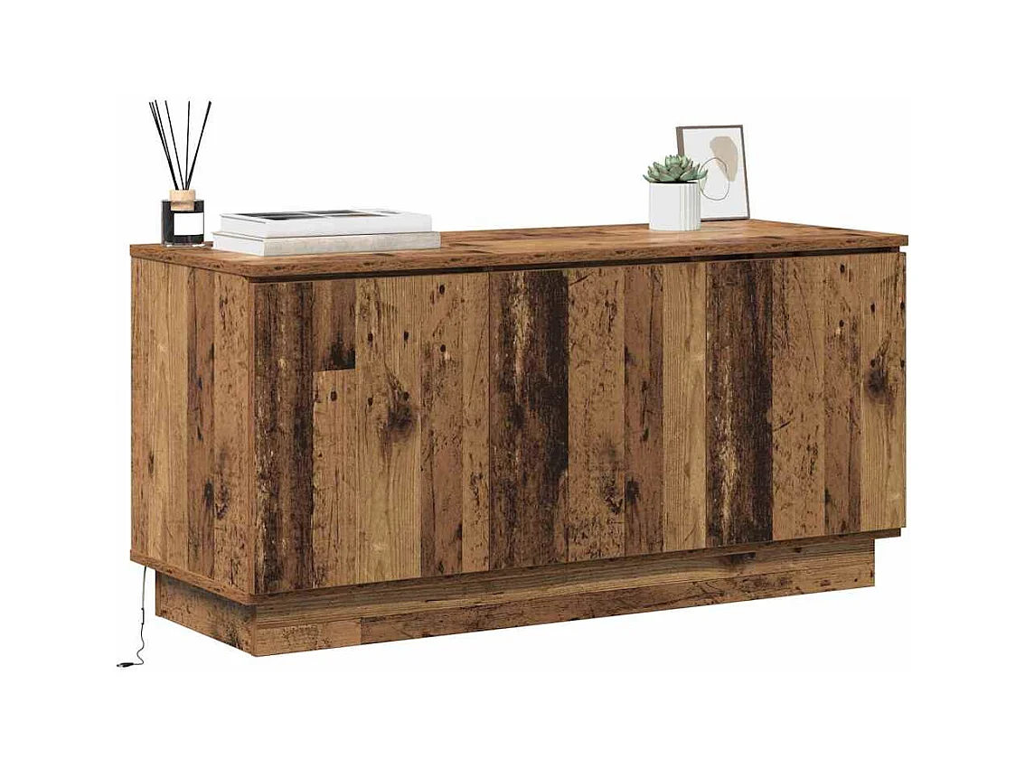 Meuble TV | Banc TV | Armoire TV Bois ancien 100x38x49 cm Bois d'ingénierie