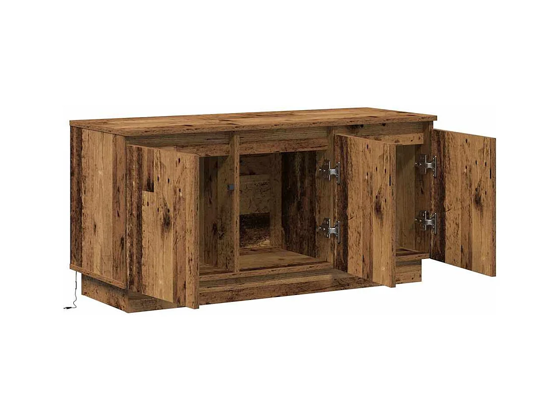 Meuble TV | Banc TV | Armoire TV Bois ancien 100x38x49 cm Bois d'ingénierie