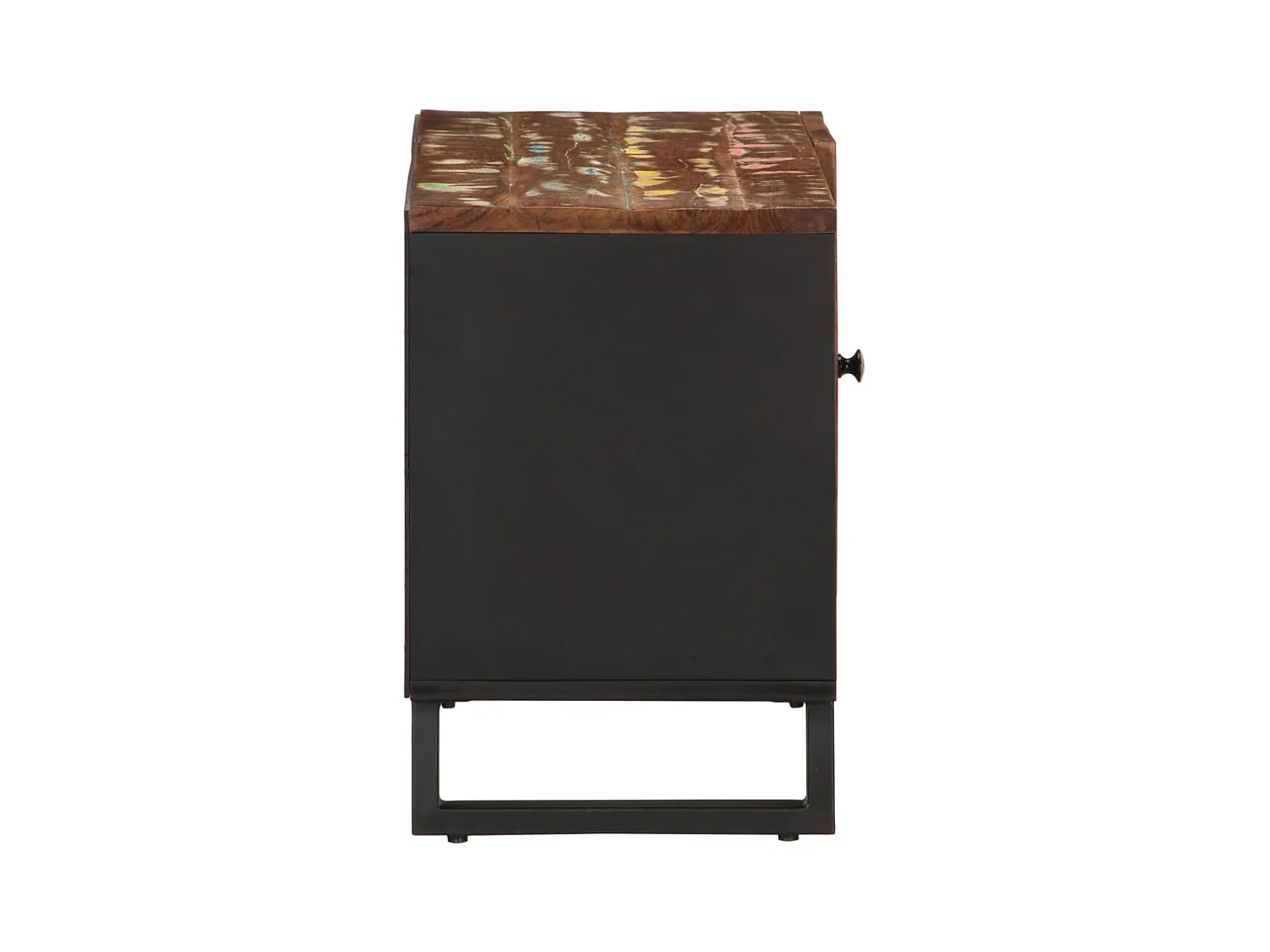 Mueble de TV | Mueble de salón madera reciclada y madera contrachapada 80x33x46cm