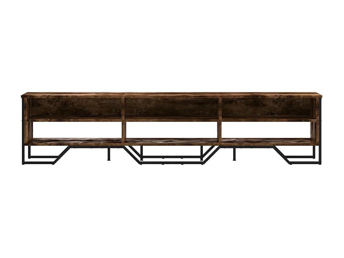 Mueble de TV | Mueble de salón madera de ingeniería roble ahumado 180x34x41 cm