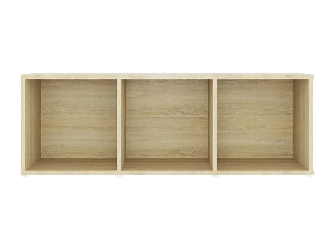 Meubles TV | Bancs TV | Armoires TV 2 pcs Chêne sonoma 107x35x37 cm Bois d'ingénierie