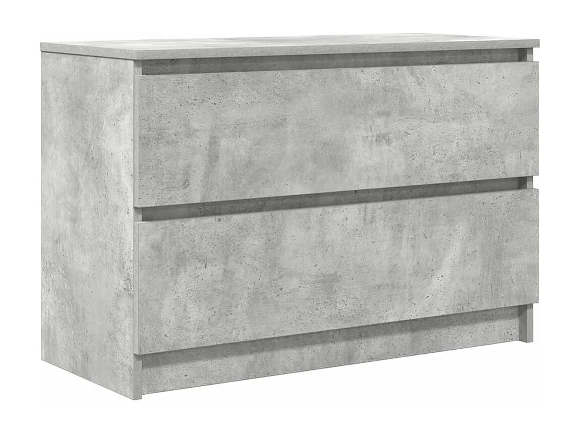 Tv-meubel | Tv-Bank | TV-kast80x35x54 cm spaanplaat betongrijs
