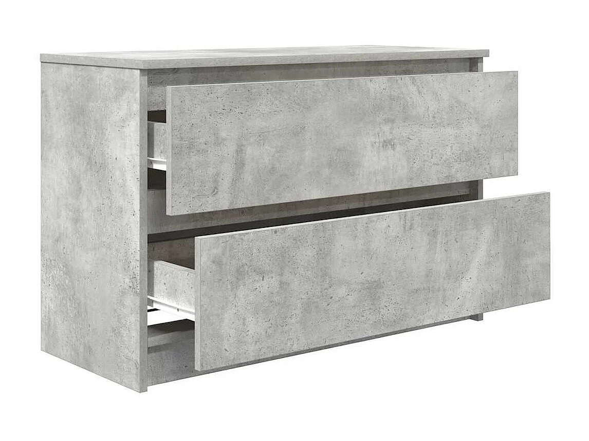 Tv-meubel | Tv-Bank | TV-kast80x35x54 cm spaanplaat betongrijs