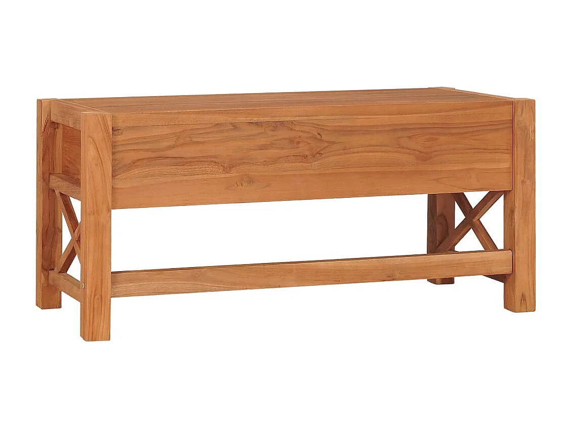 Meuble TV | Banc TV | Armoire TV 100x40x45 cm Bois de teck