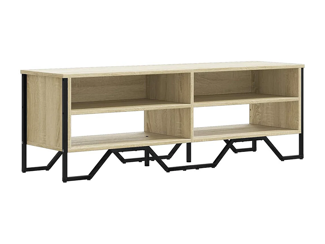Mueble de TV | Mueble de salón madera de ingeniería roble Sonoma 122x34x41 cm