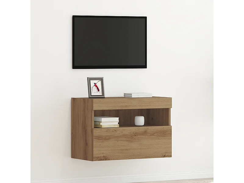 Mueble de TV | Mueble de salón Montado en la Pared Roble artisan 60 x 30 x 40 cm