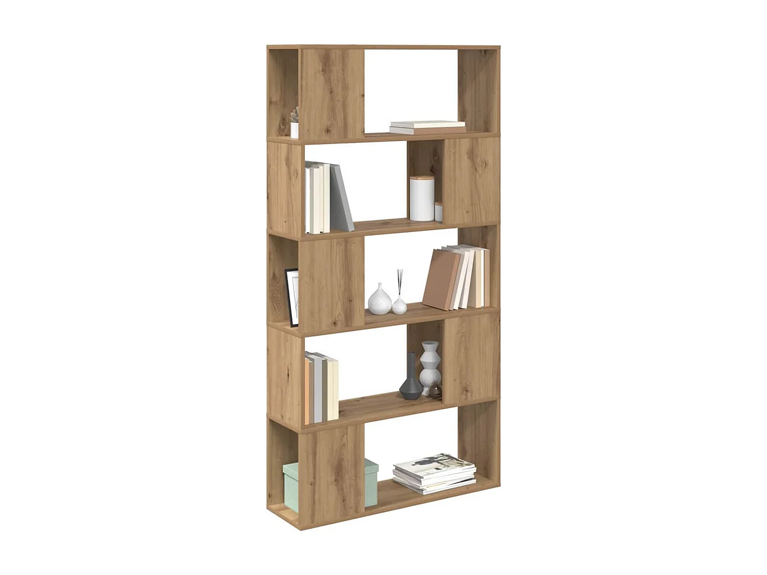 Meuble TV | Banc TV | Armoire TV Chêne Artisan Panneau de particules 80 x 24 x 155 cm