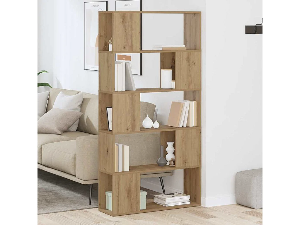 Meuble TV | Banc TV | Armoire TV Chêne Artisan Panneau de particules 80 x 24 x 155 cm