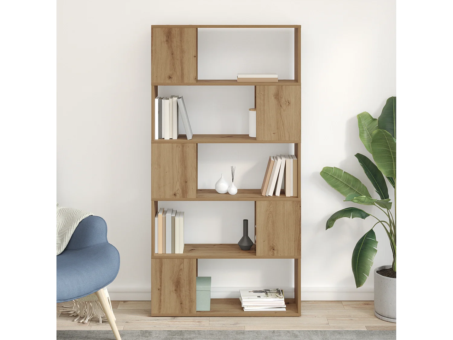 Mueble TV | Centro de entretenimiento Marrón 80 x 24 x 155 cm