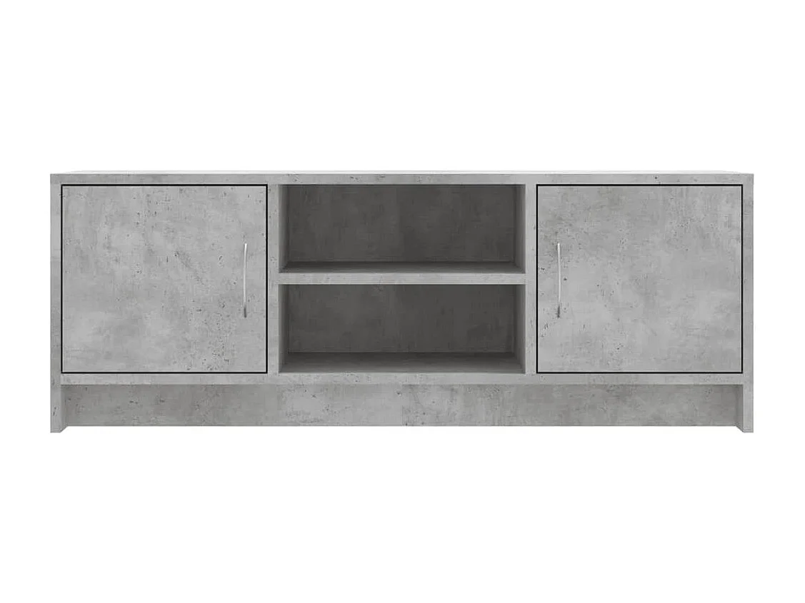 Mueble de TV | Mueble de salón madera de ingeniería gris hormigón 102x30x37,5 cm