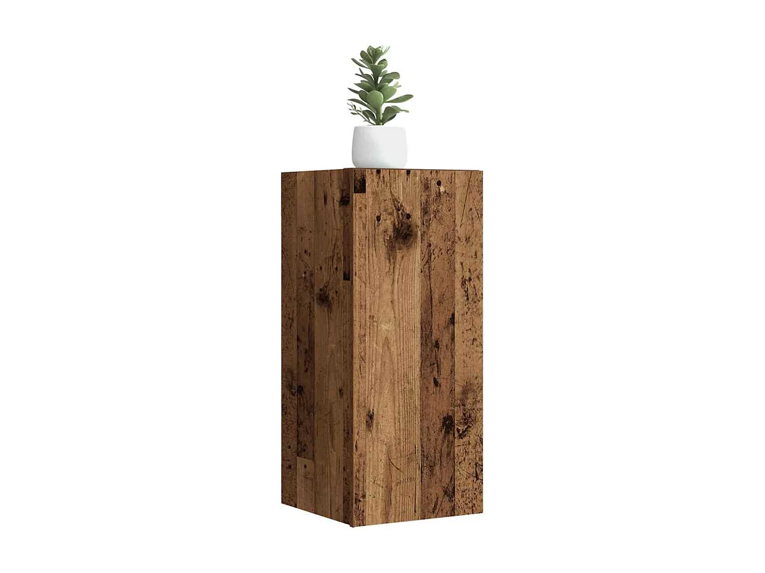 Tv-meubel | Tv-Bank | TV-kast30,5x30x60 cm bewerkt hout oud houtkleurig