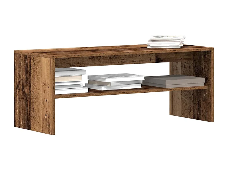 Mueble para TV  | Gabinete de TV |  Mueble de salón madera contrachapada madera vieja 100x40x40 cm