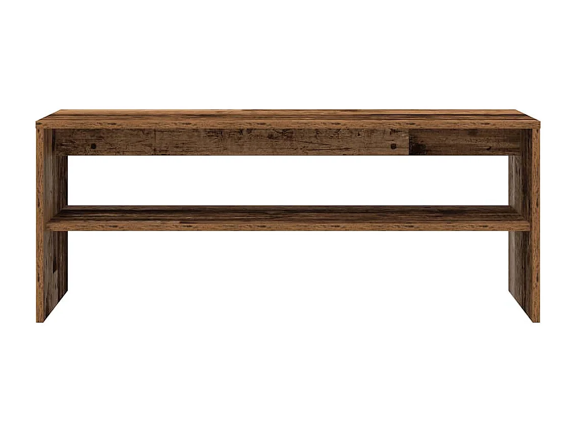 Meuble TV | Banc TV | Armoire TV vieux bois 100x40x40 cm bois d'ingénierie