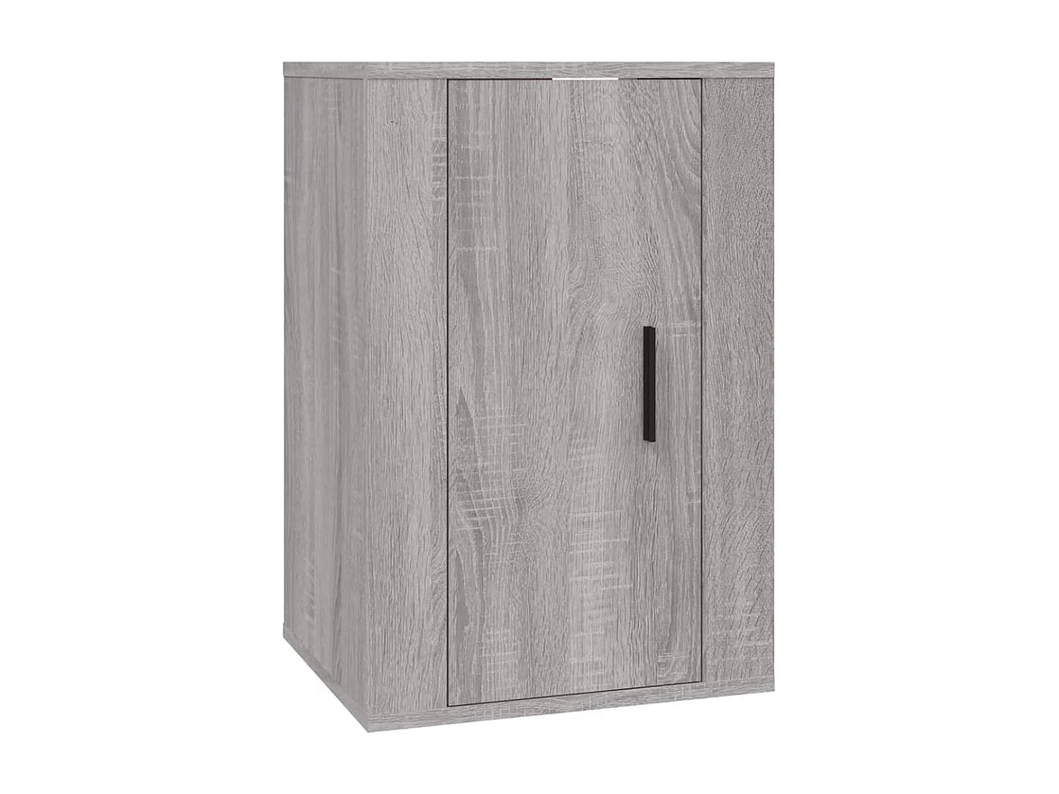 Set de muebles para TV  | Gabinetes de TV |  Muebles de salón 4 pzas madera contrachapada gris Sonoma