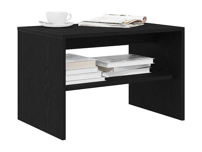 Mueble de TV | Mueble de salón madera de ingeniería roble negro 60x40x40 cm