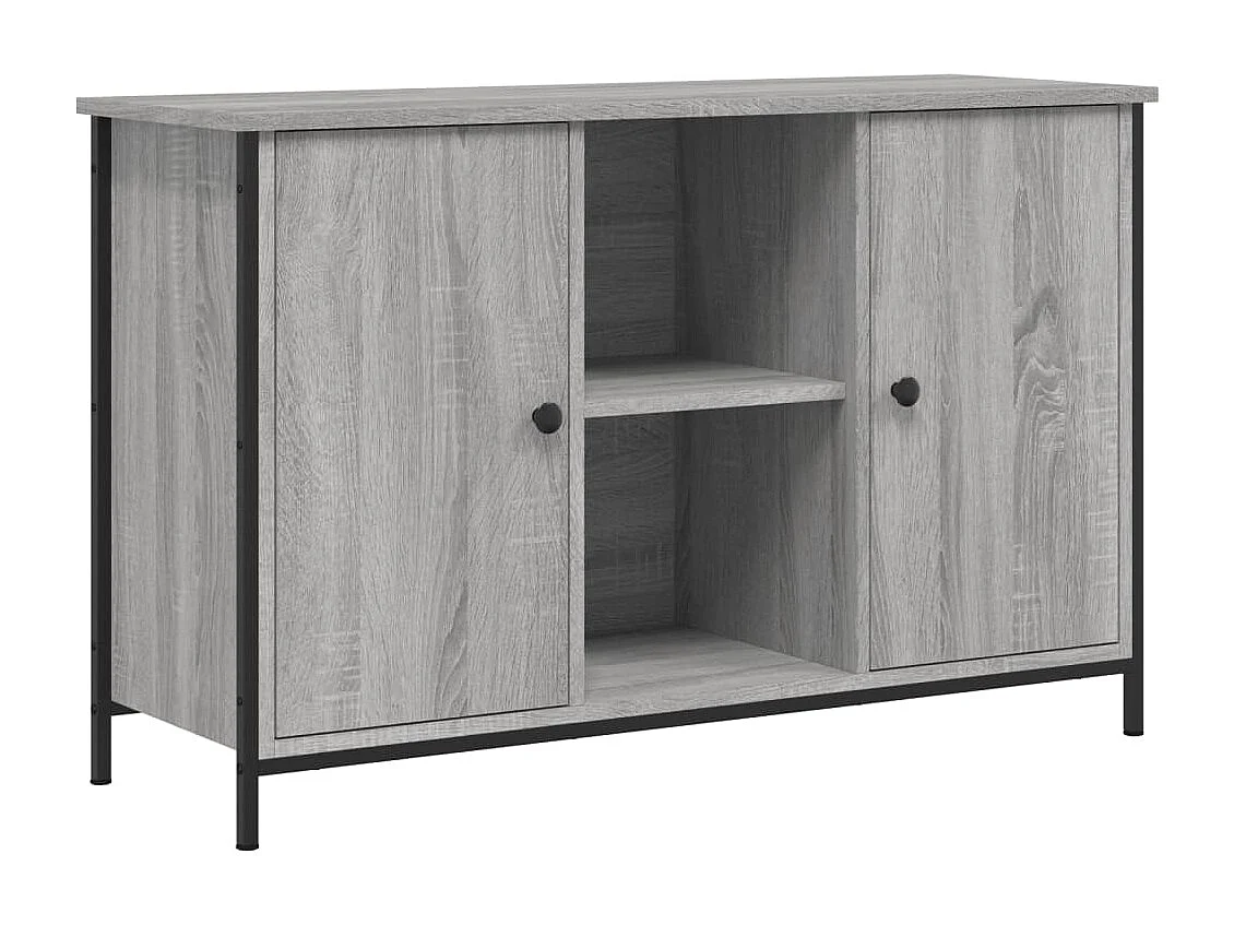 Meuble TV | Banc TV | Armoire TV sonoma gris 100x35x65 cm bois d'ingénierie
