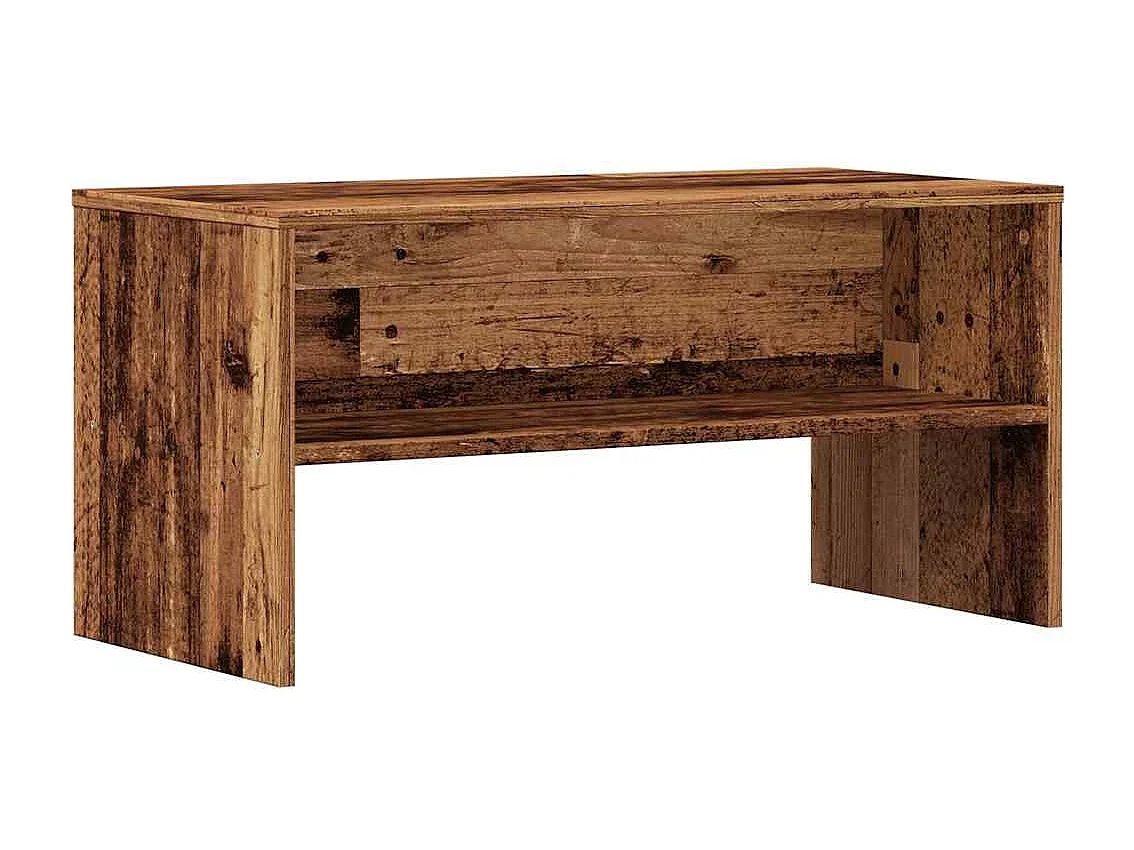 Meuble TV | Banc TV | Armoire TV vieux bois 80x40x40 cm bois d'ingénierie