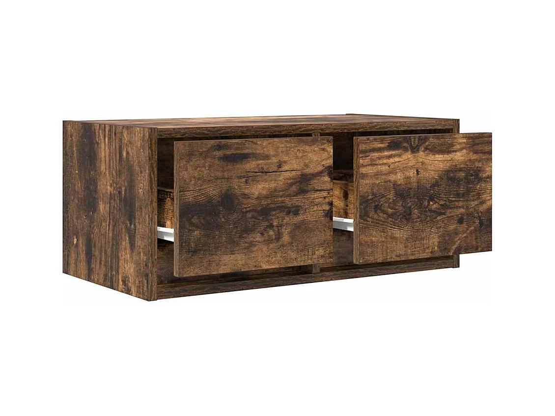 Muebles de TV | Gabinetes de TV |  Muebles de salón 2 uds madera ingeniería color roble 60x31x25,5 cm