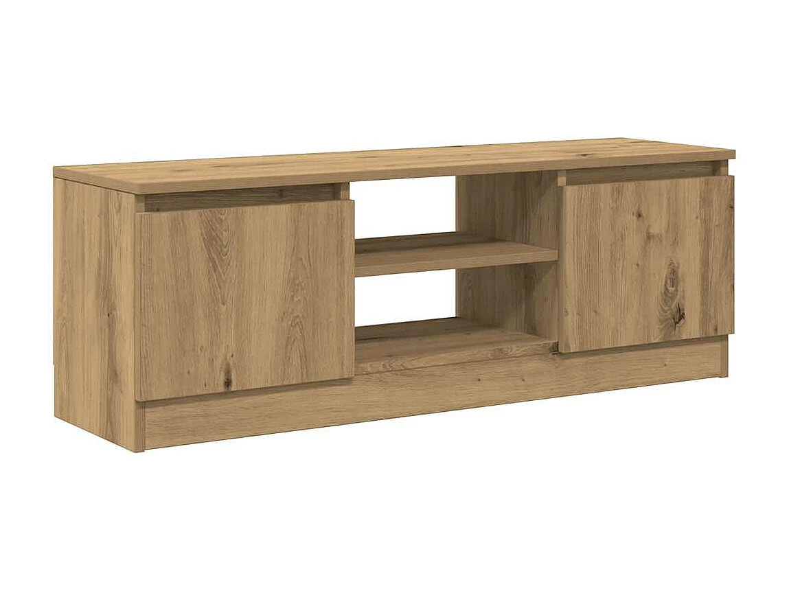 Mueble de TV | Mueble de salón madera de ingeniería roble artisan 102x30x36 cm