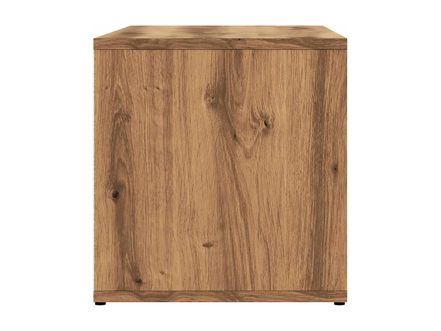 Meuble TV | Banc TV | Armoire TV chêne artisanal 80x34x35,5 cm bois d'ingénierie