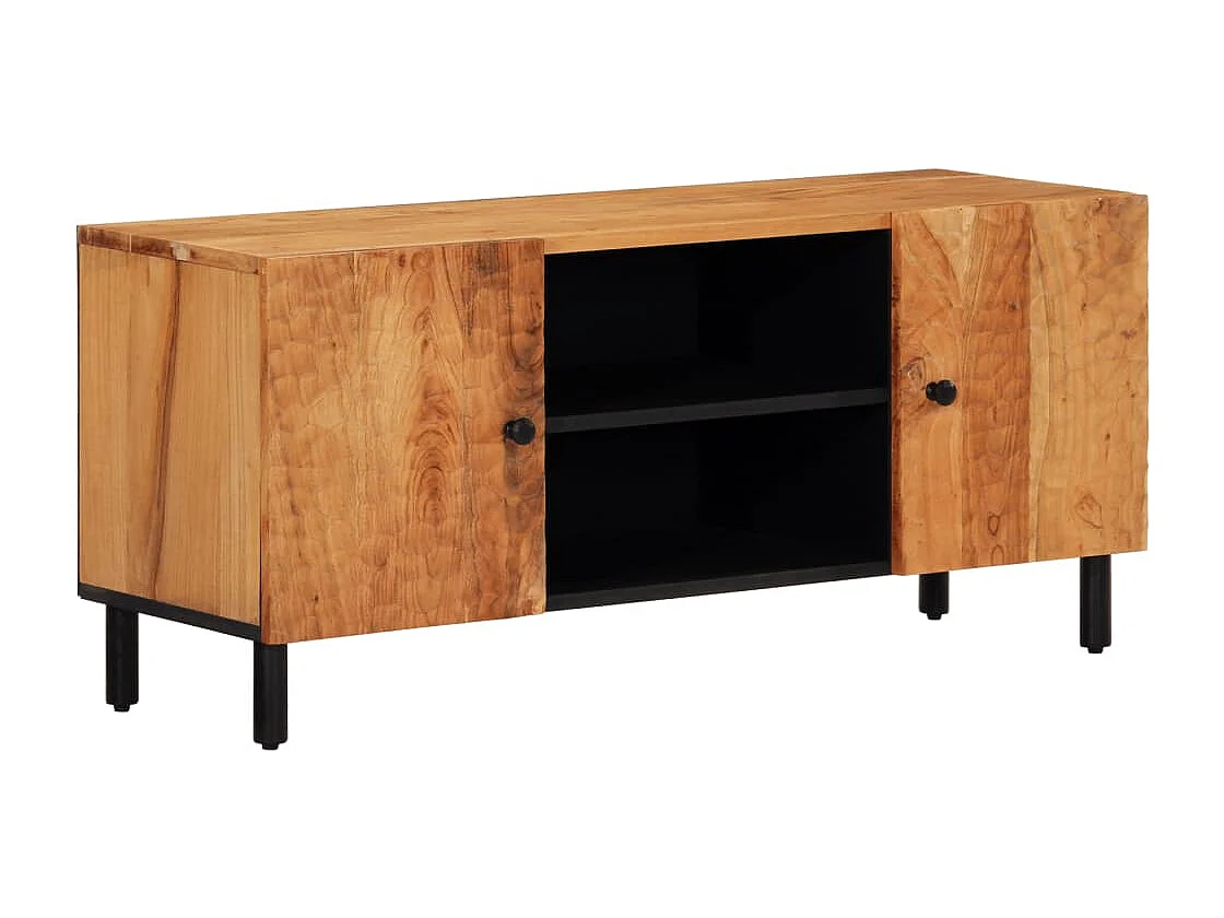 Mueble de TV | Mueble de salón madera maciza de acacia 105x33x46 cm