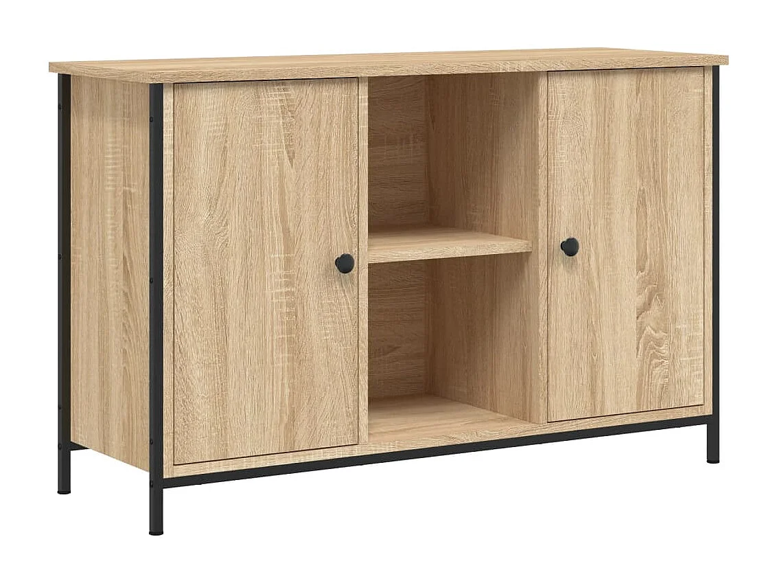 Mueble de TV | Mueble de salón madera de ingeniería roble Sonoma 100x35x65 cm
