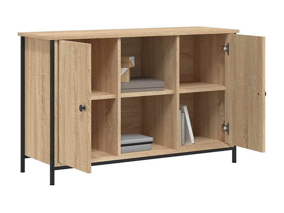 Mueble de TV | Mueble de salón madera de ingeniería roble Sonoma 100x35x65 cm