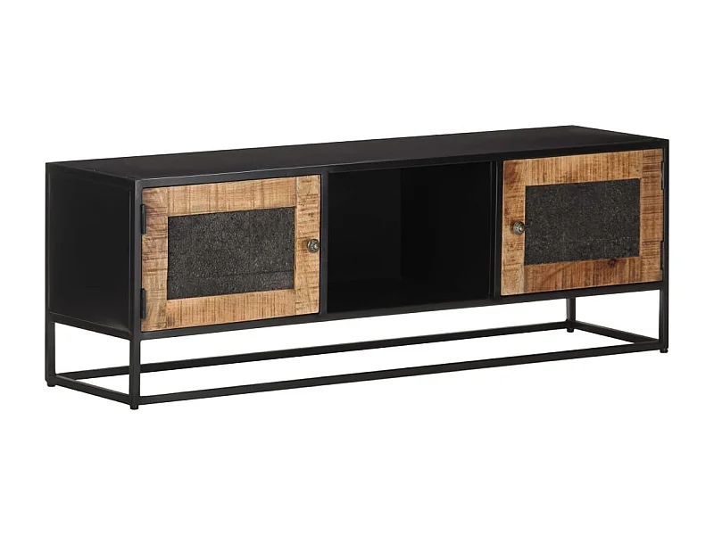 Tv-meubel | Tv-Bank | TV-kast120x30x40 cm ruw mangohout