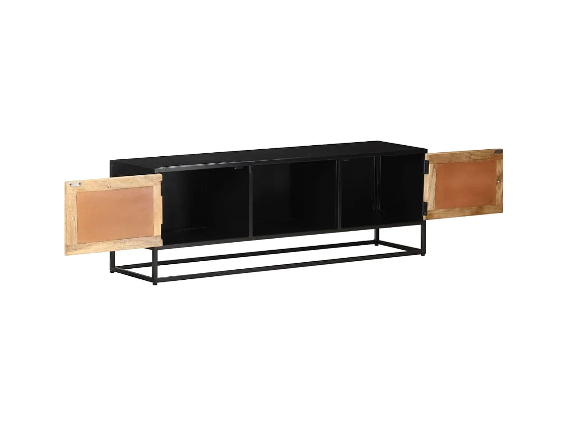 Meuble TV | Banc TV | Armoire TV 120x30x40 cm Bois de manguier brut