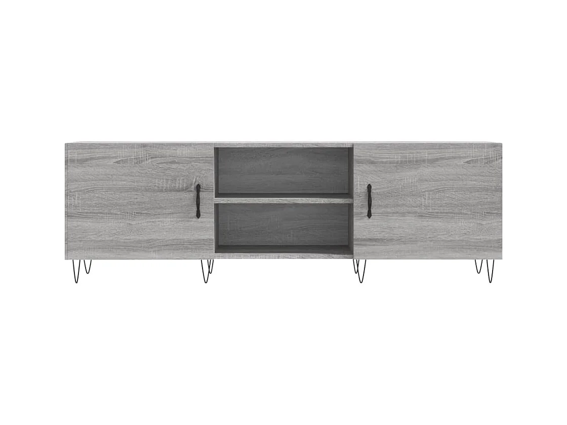 Meuble TV | Banc TV | Armoire TV sonoma gris 150x30x50 cm bois d'ingénierie