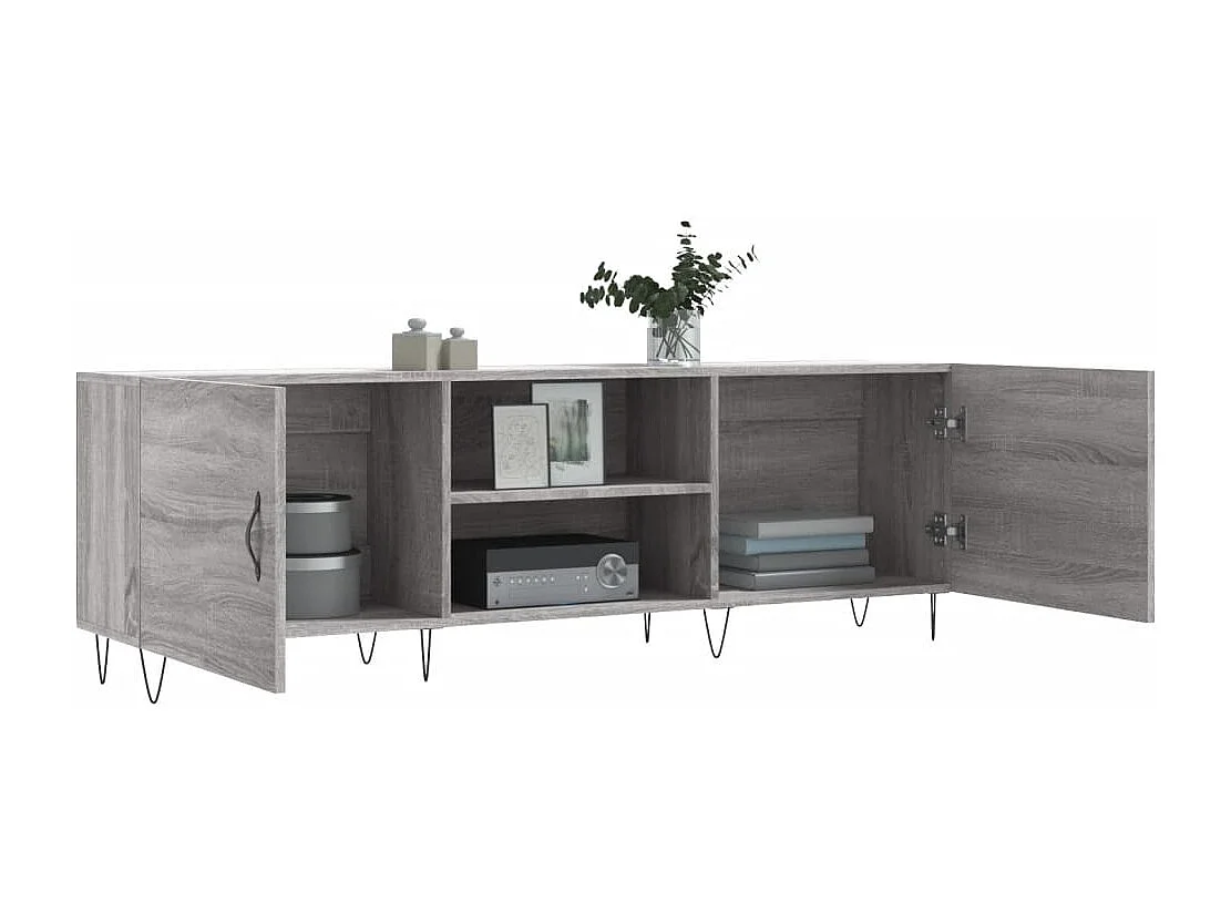 Meuble TV | Banc TV | Armoire TV sonoma gris 150x30x50 cm bois d'ingénierie