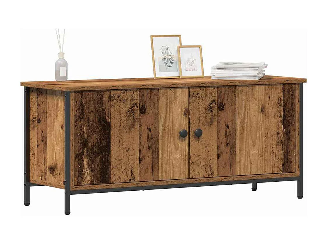 Mueble para TV  | Gabinete de TV |  Mueble de salón Madera vieja 100 x 35 x 45 cm