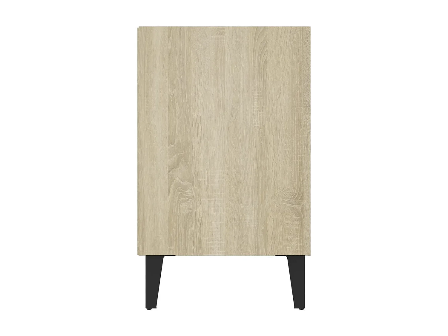 Meuble TV | Banc TV | Armoire TV avec pieds en métal Chêne sonoma 103,5x30x50 cm