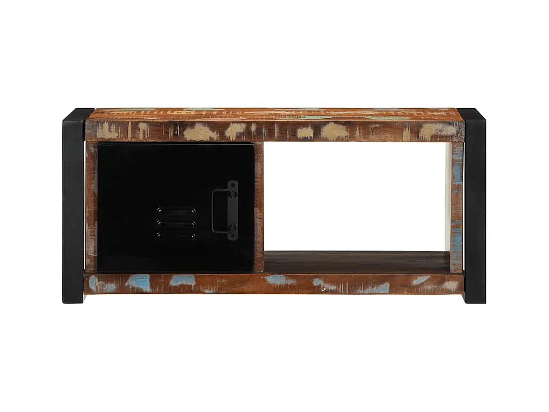 Mueble para la TV | Gabinete de TV | Mueble de salón 80x30x35 madera maciza reciclada