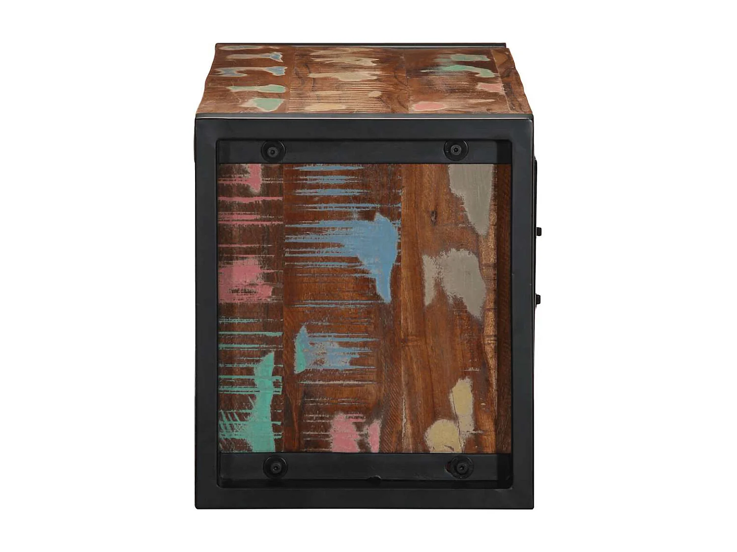 Meuble TV | Banc TV | Armoire TV 80x30x35 cm bois massif de récupération