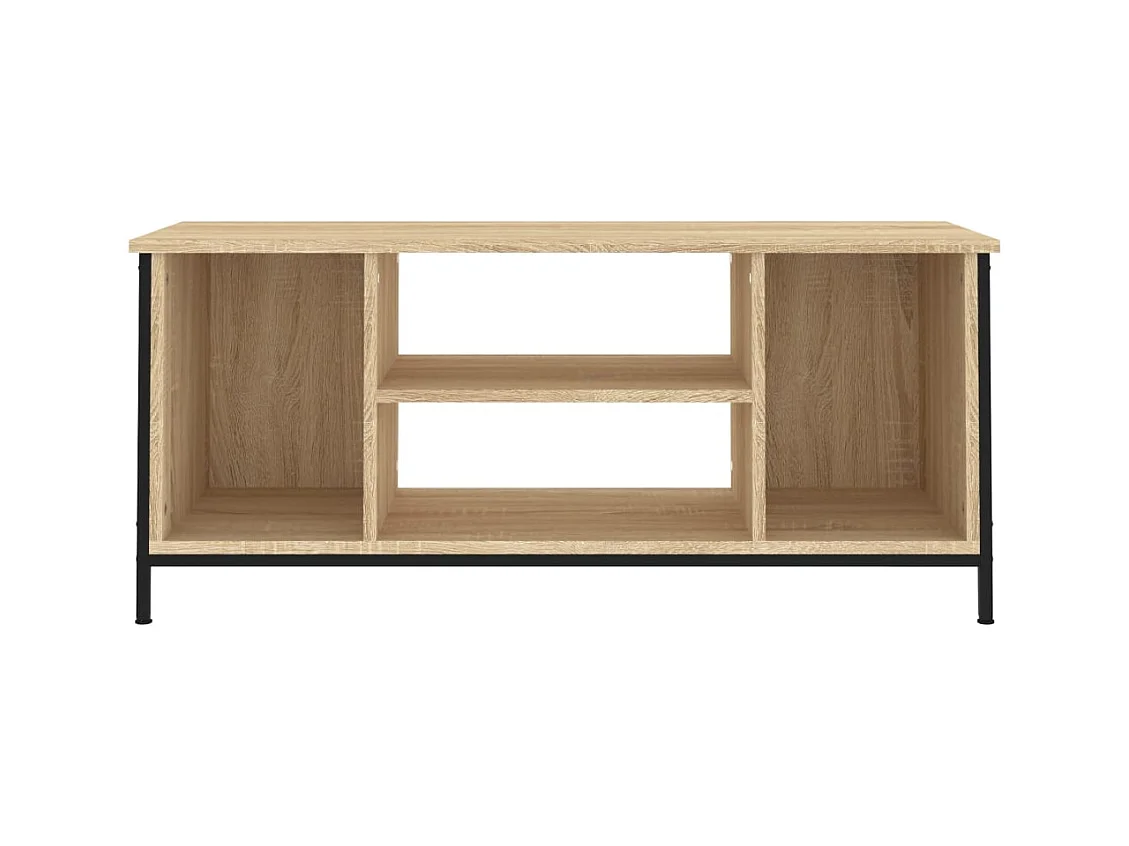 Mueble para TV  | Gabinete de TV |  Mueble de salón madera contrachapada roble Sonoma 102x35x45 cm