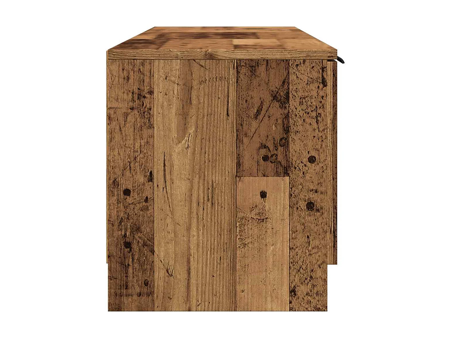 Mueble de TV | Mueble de salón de madera antigua 140x35x40 cm Madera ingeniería