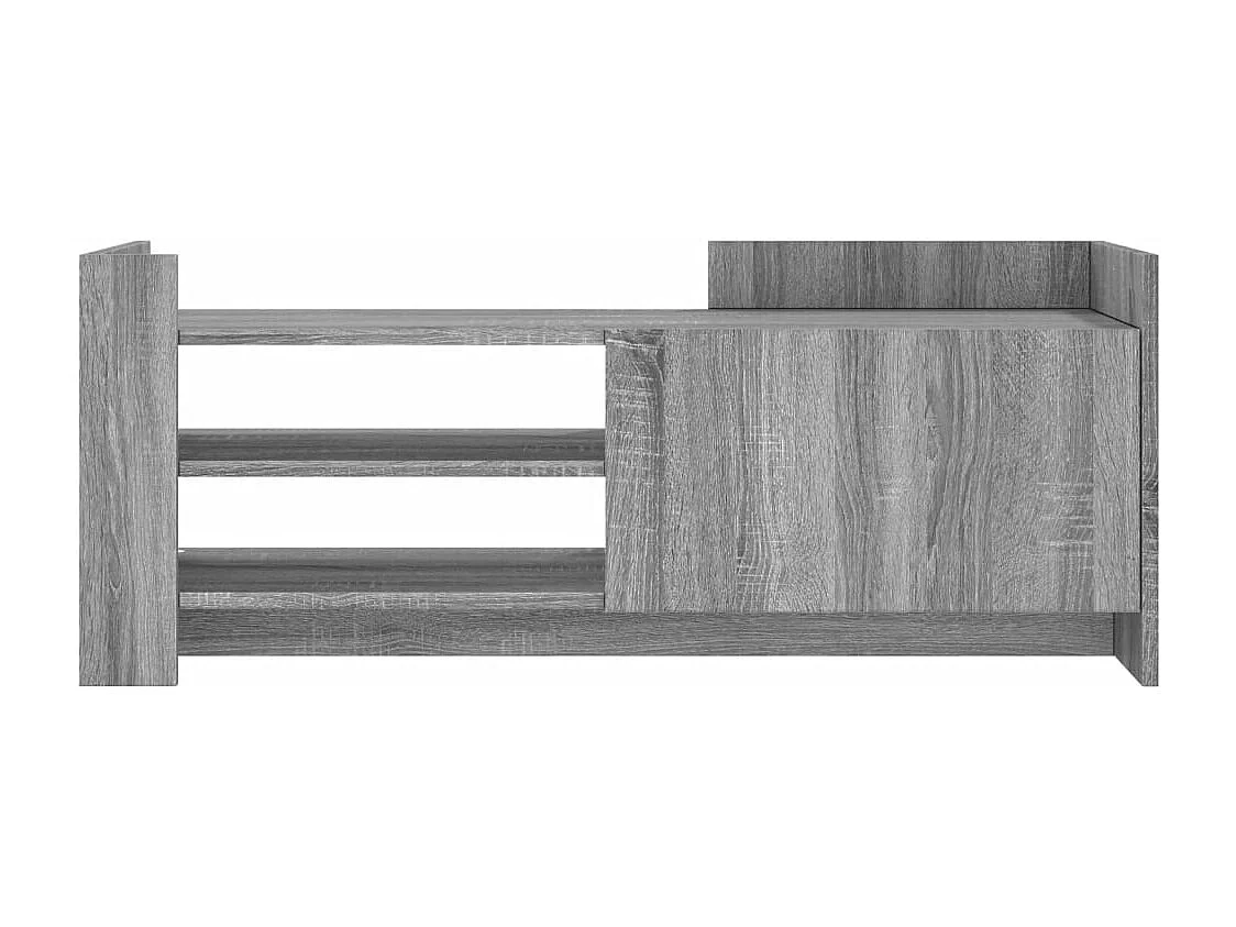 Meuble TV | Banc TV | Armoire TV Sonoma gris 100x35x40 cm Bois d'ingénierie