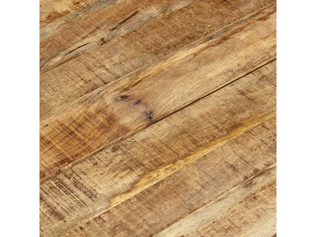 Salontafel Set van 2 | Bijzettafel massief mangohout SHL7144