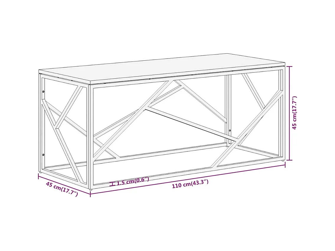 Mesa de centro | Mesa auxiliar apilable 2 pzas madera ingeniería gris Sonoma SHL2624