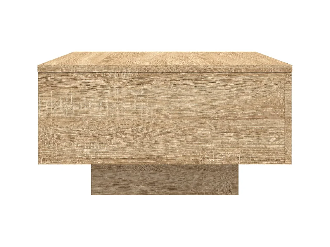 Mesa de centro-Mesa auxiliar de jardín madera maciza de acacia 60x60x31,5 cm SHL299390
