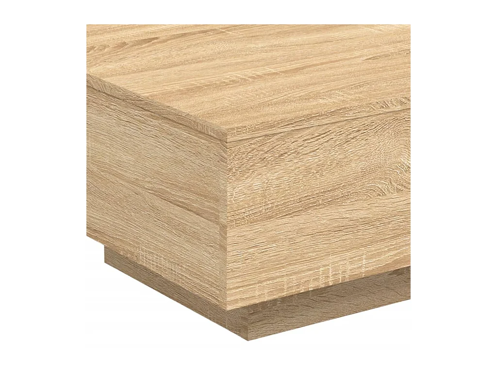 Mesa de centro-Mesa auxiliar de jardín madera maciza de acacia 60x60x31,5 cm SHL299390